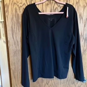 LIVI for Lane Bryant Longsleeve Activewear Top | Soft, Stretchy, Light